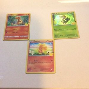 3 mc donalds Pokémon cards